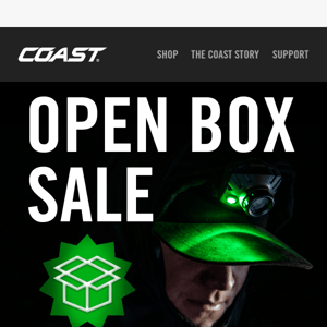 Open-box savings on one of our top headlamps