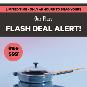 Flash deal alert! 🚨