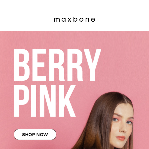 Introducing Limited Edition Berry Blush Pink