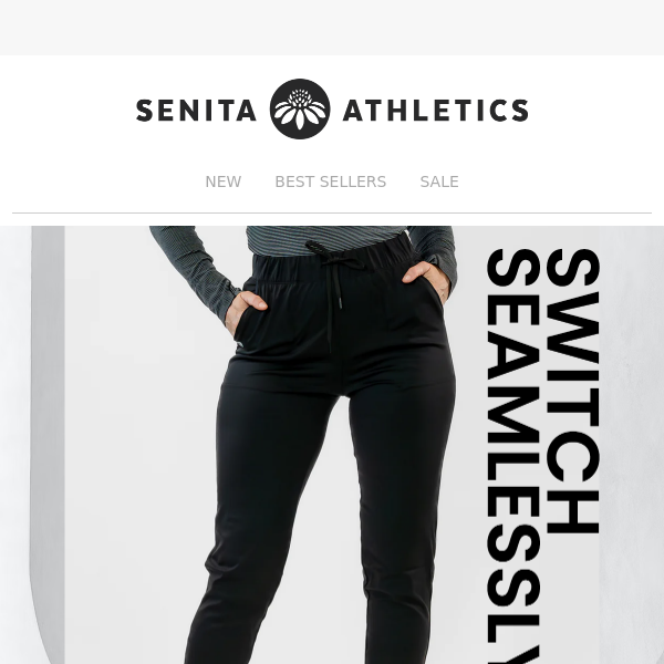 Weekend Joggers - Black – Senita Athletics