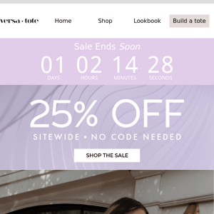 25% OFF Sitewide - Ends Tonight!