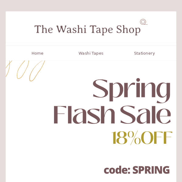 Spring Flash Sale Is On! 😍