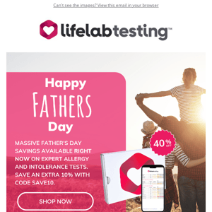 Massive Savings For Father's Day Available Now