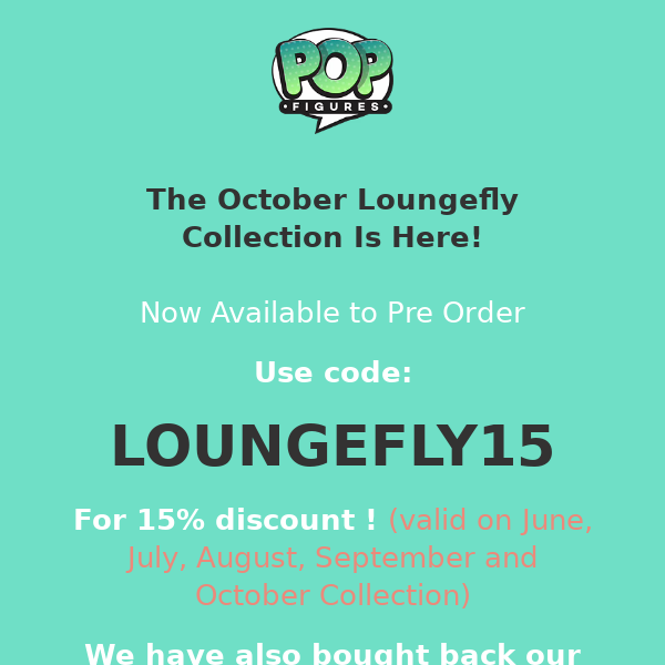 🎒Loungefly October Collection🎒