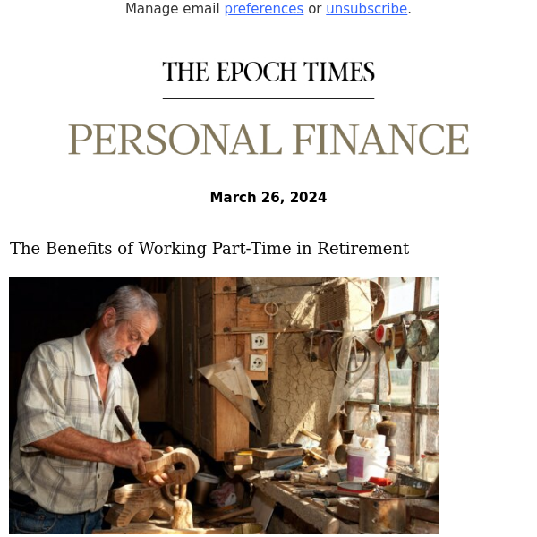 The Benefits of Working Part-Time in Retirement