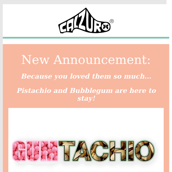 Pistachio and Bubblegum are Here to Stay!