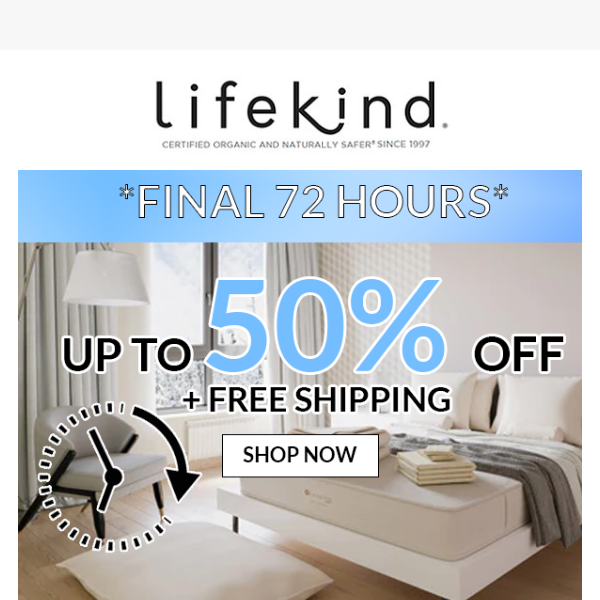 FINAL 72 HOURS: Lowest Annual Sale Prices