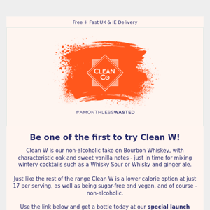 New! Get your hands on Clean W now!