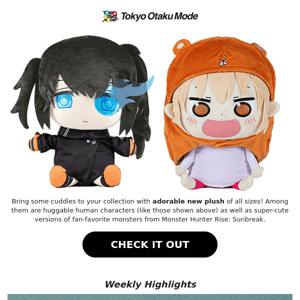 Top Series & Characters 👑 Cute Nendoroids 🥰 Cuddly Plush 🧸 - Weekly Round Up