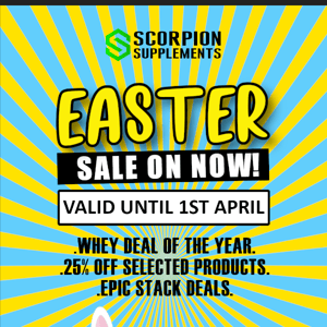 🐰 EASTER SALE LIVE NOW 🐰