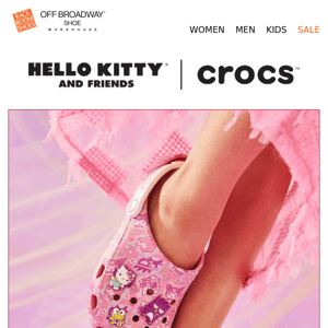 Restock alert! 🚨 Hello Kitty and Friends x Crocs​