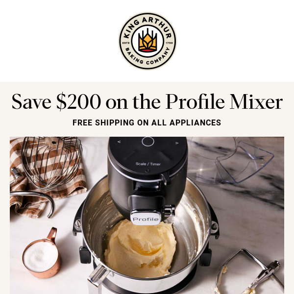 GE Profile Mixer: $200 Discount Inside