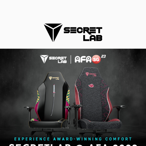 Up to $209 OFF | Secretlab @ Anime Festival Asia