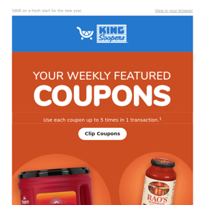 New Weekly Digital Coupons 🍓 | 50% OFF Squishmallows | BOGO 50% OFF  Wellness Items - King Soopers