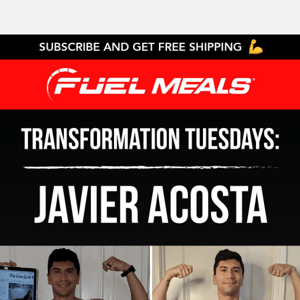 Transformation Tuesdays: Javier Acosta