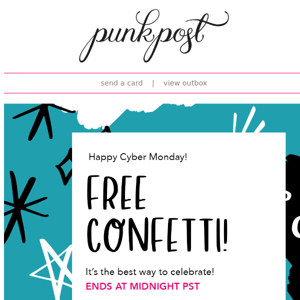 🎉 TODAY ONLY: Free Confetti! 🎉