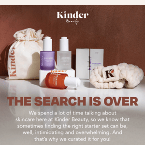 The search is over, Kinder Beauty Box ✨