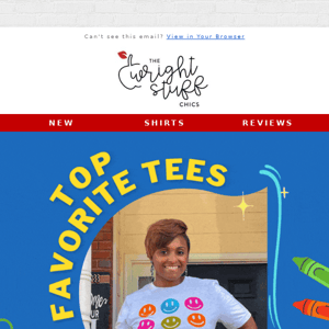 Our Favorite Teacher Tees of the Month are Here!