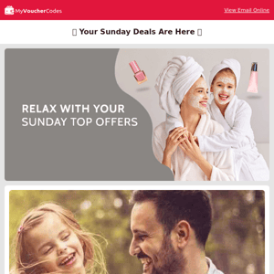 Your Sunday Top Offers Are Here