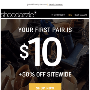 Shoedazzle promo code on sale $1