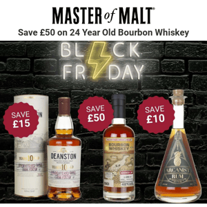 £50 off 24 Year Old Bourbon