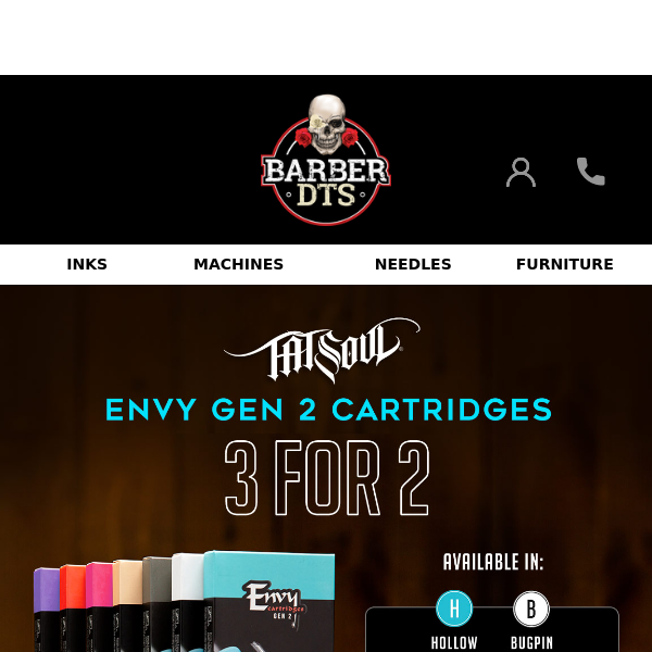 Ends Midnight: 3 for 2 on TATSoul Envy Gen 2 Carts! 😲