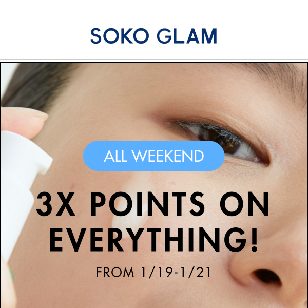 3X Points SITEWIDE!