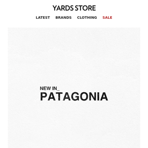 New In | Patagonia