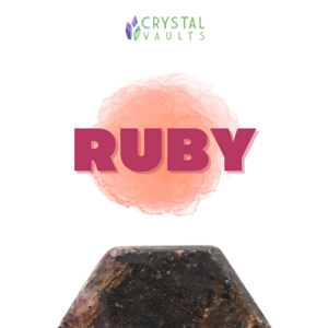 Limited Ruby and Zoisite Crystals WOW 😍