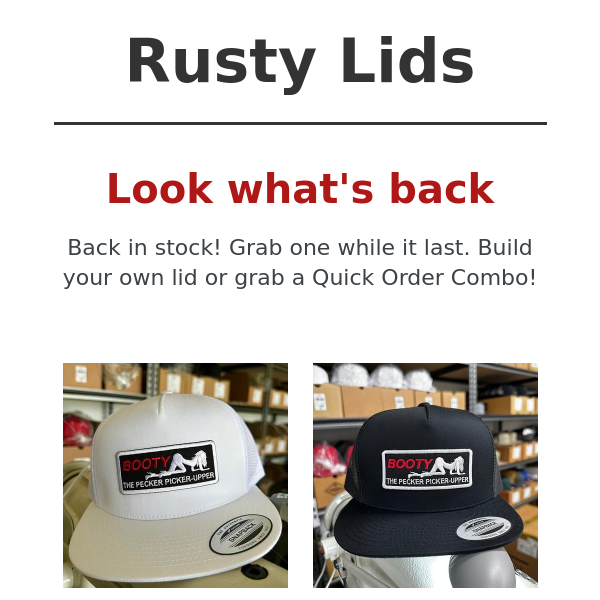 Rusty Lids Apparel & More