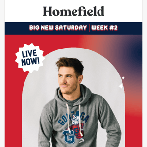 📣 BREAKING: Gonzaga now available at Homefield.