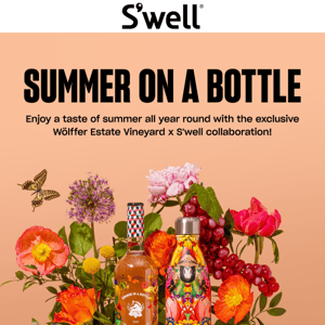 Have You Seen The Wölffer Estate Vineyard x S'well Bottle?