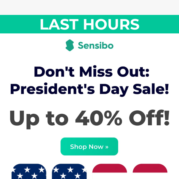 🇺🇸 Limited Time Left! President's Day Savings - Up to 40% Off! 🌟🇺🇸