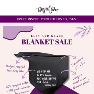 🚨 BLANKET SALE ALERT 🚨