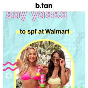 just say yassss to SPF at Walmart ☀️🛒🌴
