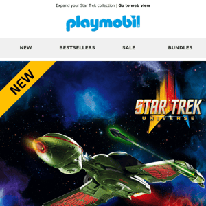 Klingon Bird-of-Prey: Set your phasers to excitement!