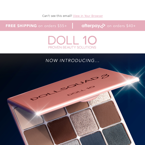 👏INTRODUCTING...DOLL SQUAD 3 PALETTE!👏