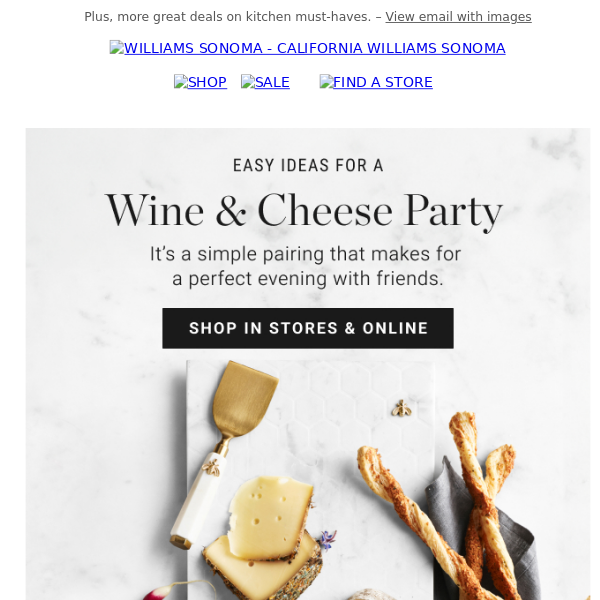 Wine & cheese party pairings