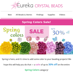 Will this big sale help us bring about Spring?