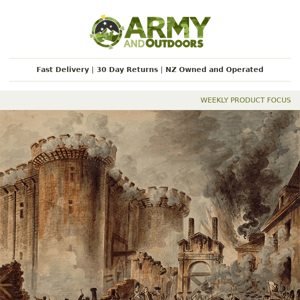 🇫🇷 Bastille Day - French Army Surplus Focus