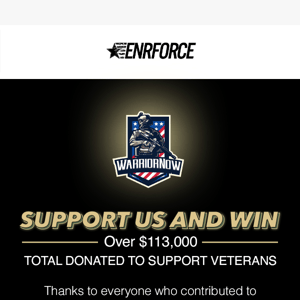 Support Veterans and Win!