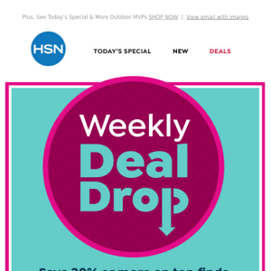 Happy Monday! New Weekly Deals Are Here