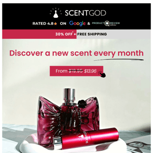 Here's why you need a ScentGod subscription 👉
