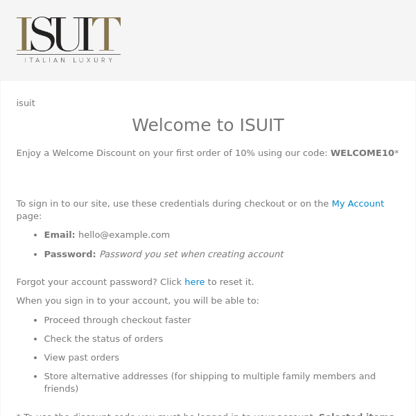 Welcome to IsuiT