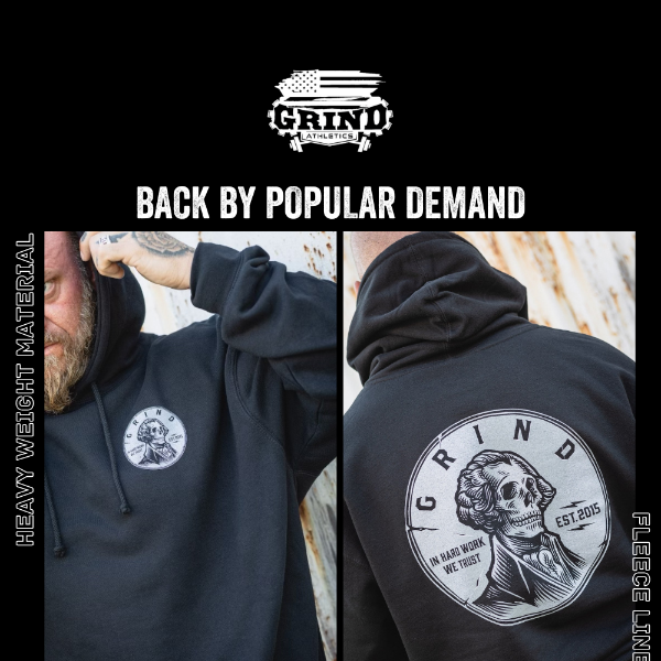 ⚡️SKULL COIN HOODIES are back!⚡️