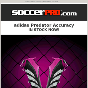 New Adidas Predator Accuracy Is Here!