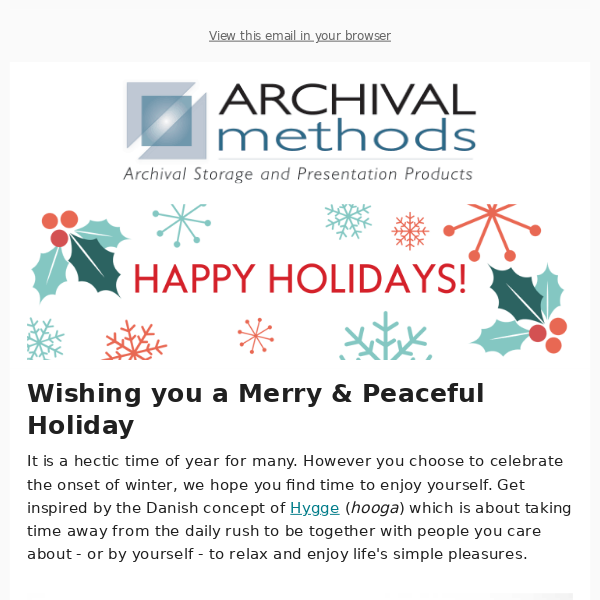 Happy Holidays from Archival Methods!