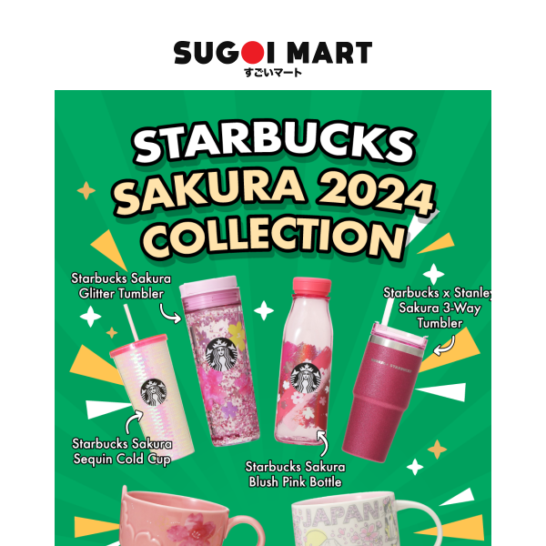 🌸 Starbucks Sakura 2024