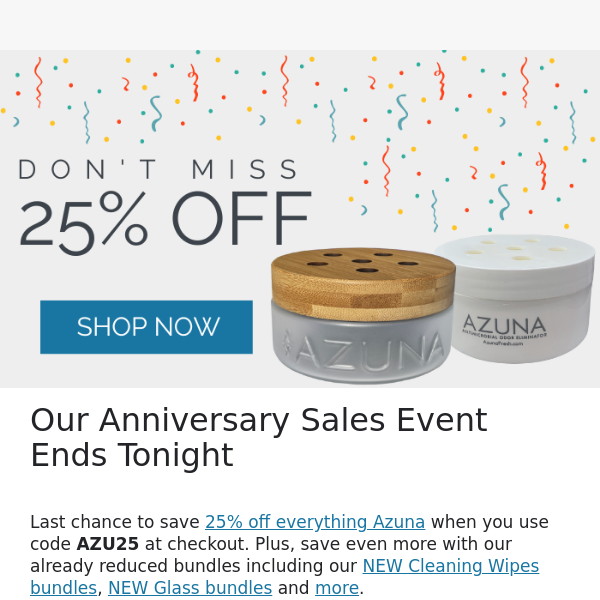 Only A few Hours Left to Save 25%