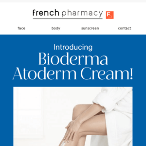 Hey French Pharmacy, Dry Skin?